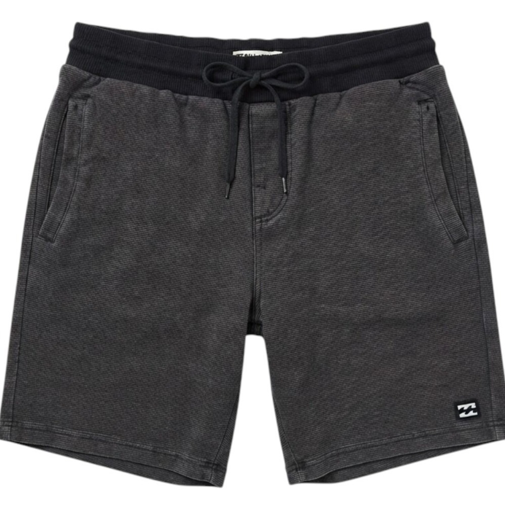 Billabong Shorts Men's M Gray Cotton Drawstring Casual Beach Lounge
